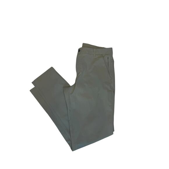 Lululemon ABC Straight-Leg Stretch-Nylon Micro-Ripstop Golf Trousers Size 33 - Picture 1 of 6